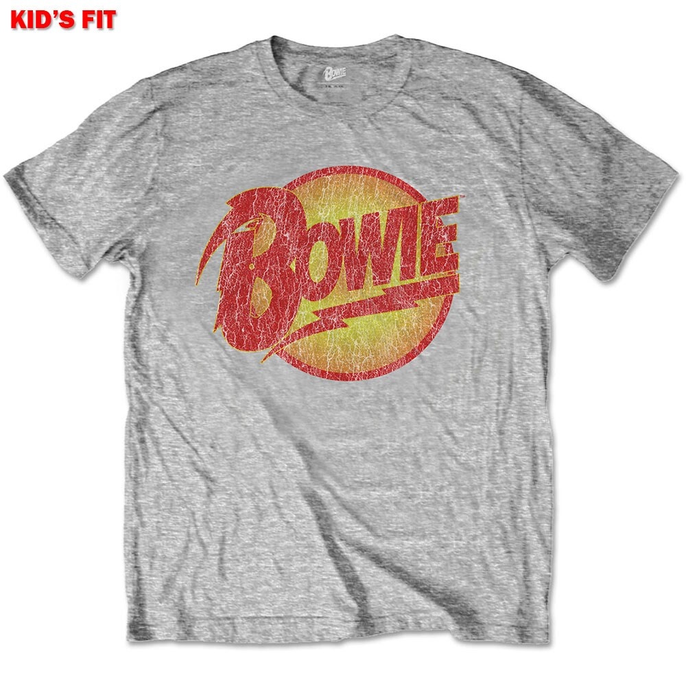David Bowie Kids T-Shirt: Vintage Diamond Dogs Logo (11-12 Years)