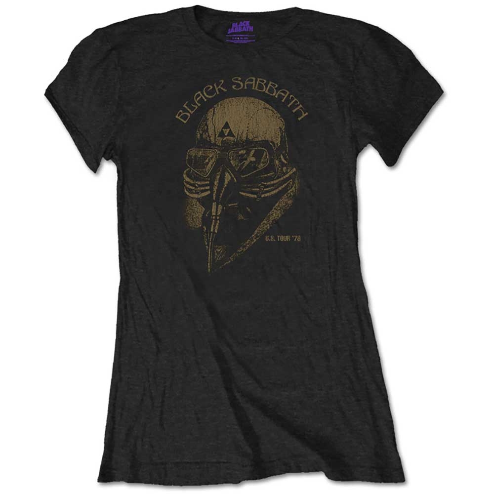 Black Sabbath Ladies T-Shirt: US Tour 1978 (Retail Pack) (Small)