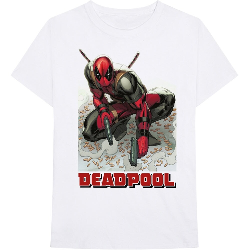 Marvel Comics Unisex T-Shirt: Deadpool Bullet (XX-Large)