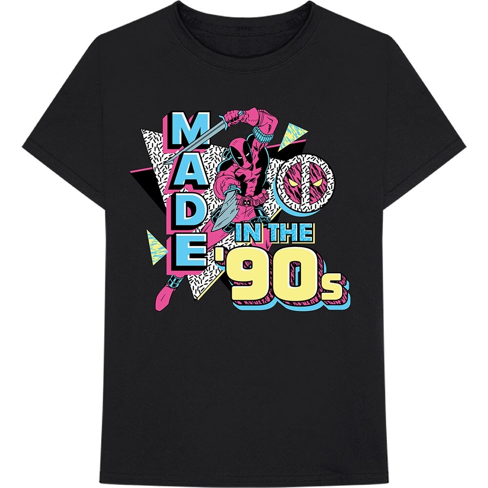 Marvel Comics Unisex T-Shirt: Deadpool Made In The 90s (XX-Large)