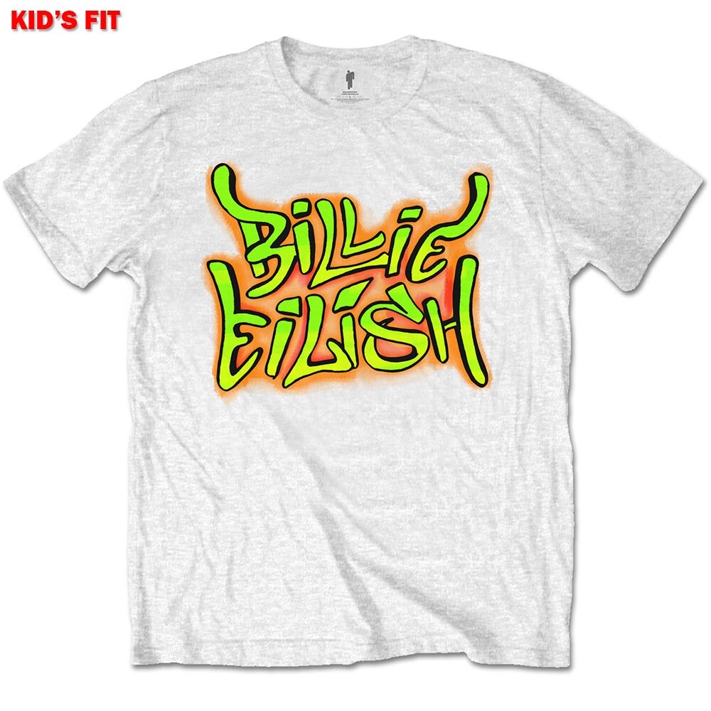 Billie Eilish Kids T-Shirt: Graffiti (5-6 Years)