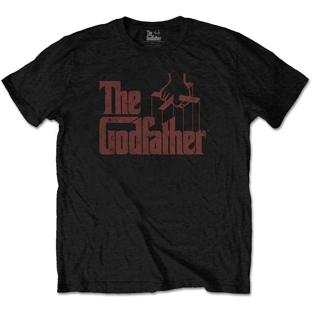 The Godfather Unisex T-Shirt: Logo Brown (Medium)