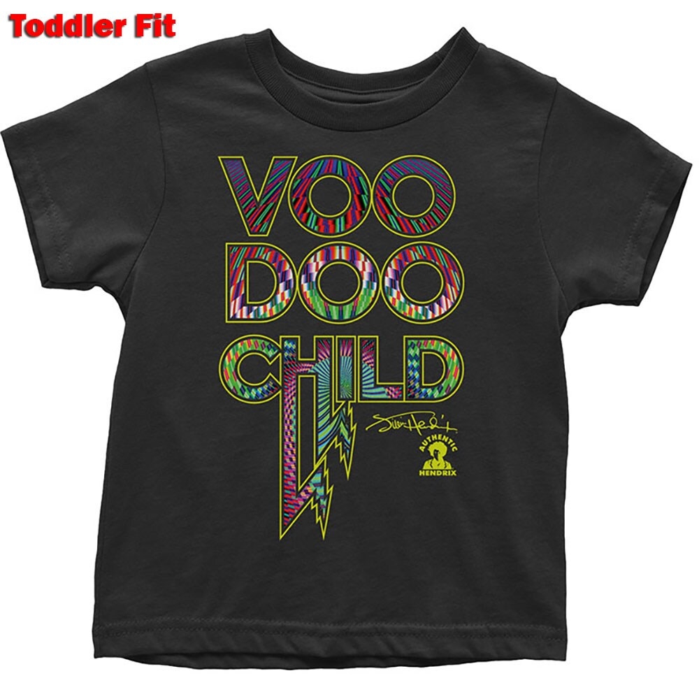 Jimi Hendrix Kids Toddler T-Shirt: Voodoo Child (18 Months)