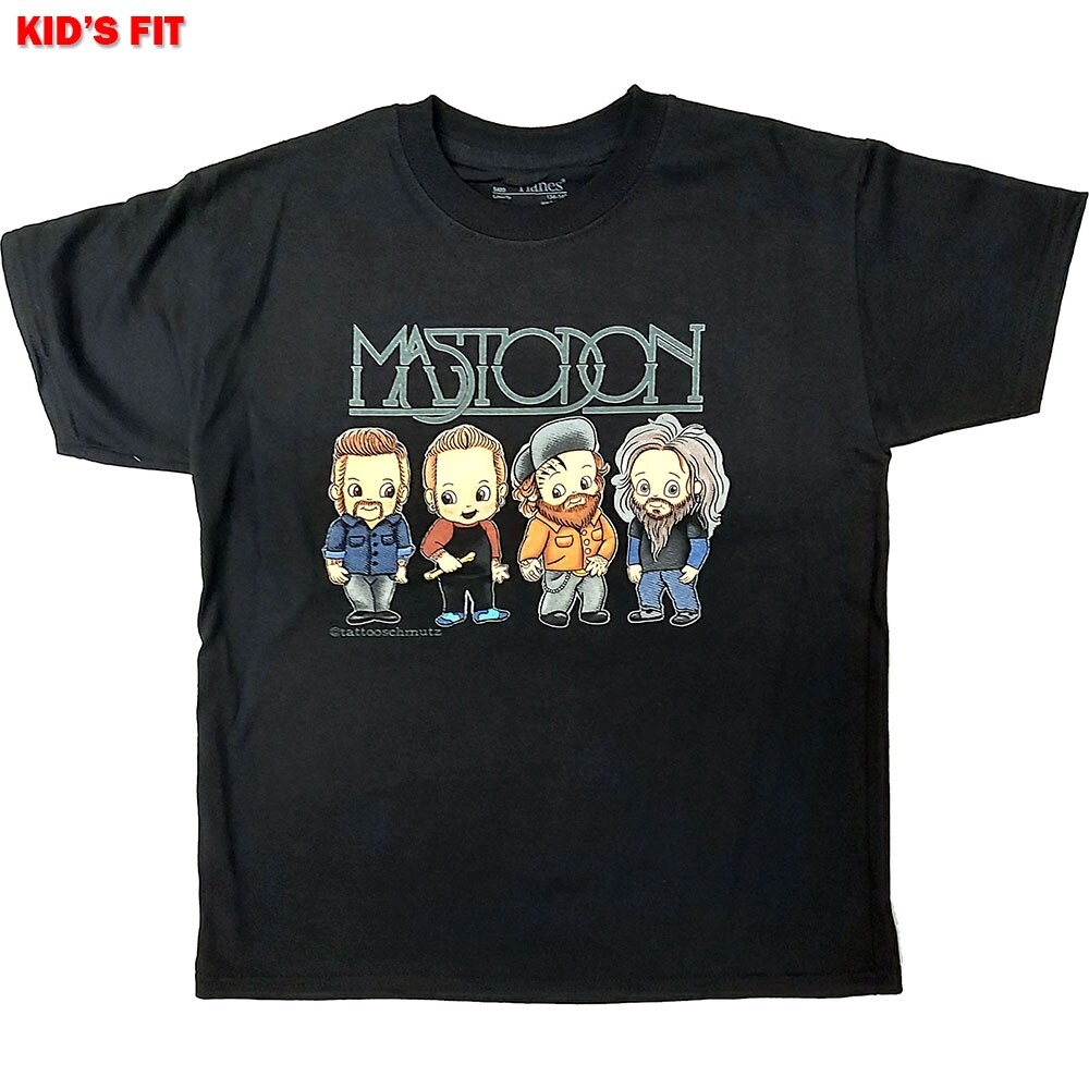 Mastodon Kids T-Shirt: Band Character (11-12 Years)