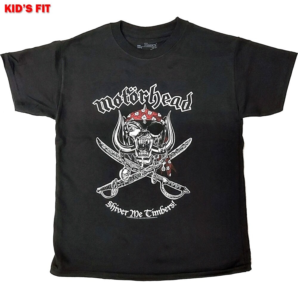 Motorhead Kids T-Shirt: Shiver Me Timbers (12-13 Years)