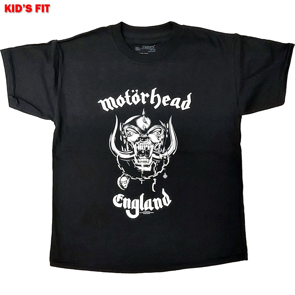 Motorhead Kids T-Shirt: England (12-13 Years)