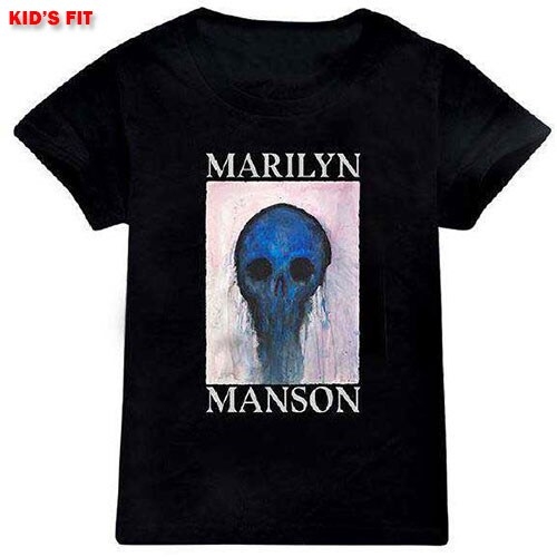 Marilyn Manson Kids T-Shirt: Halloween Painted Hollywood (5-6 Years)