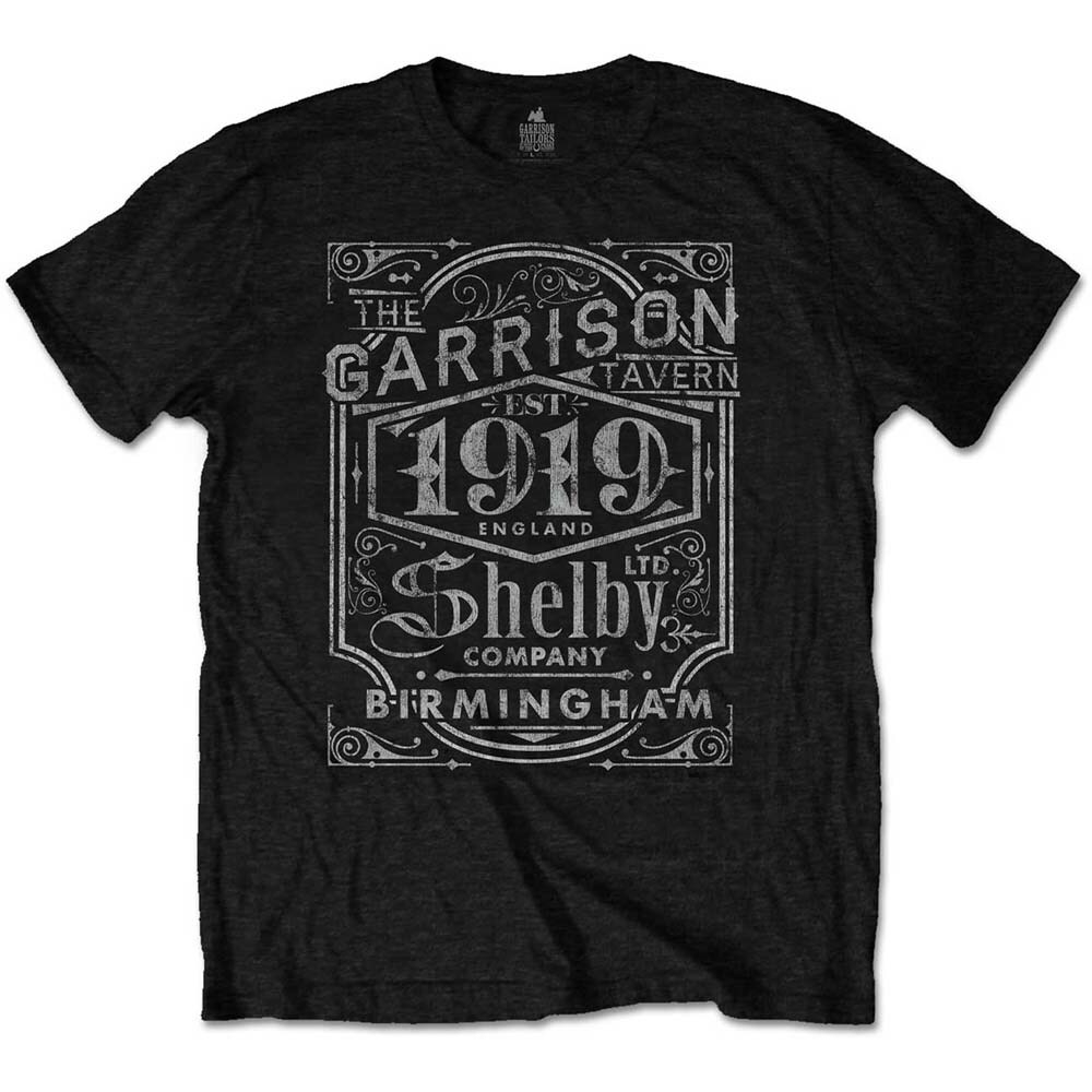 Peaky Blinders Unisex T-Shirt: Garrison Pub (Medium)
