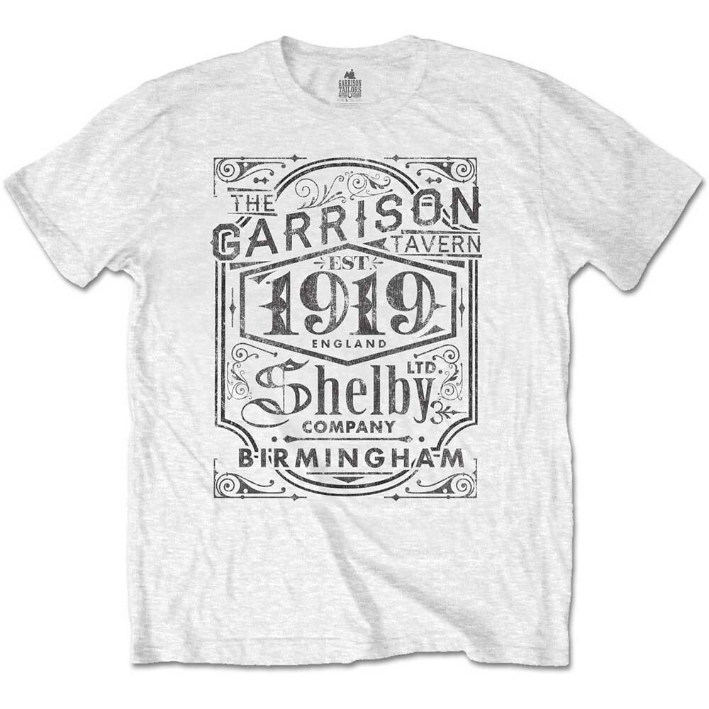 Peaky Blinders Unisex T-Shirt: Garrison Pub (Large)