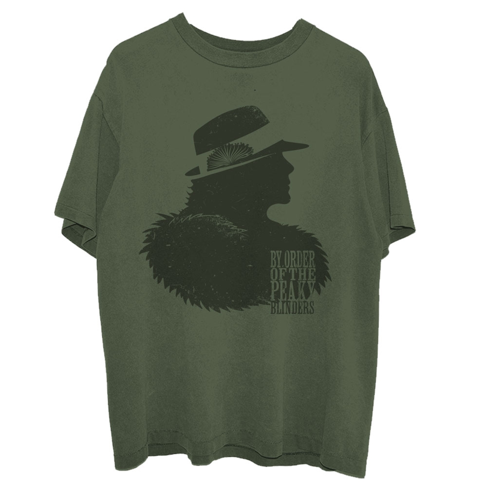 Peaky Blinders Unisex T-Shirt: Polly Outline (Small)