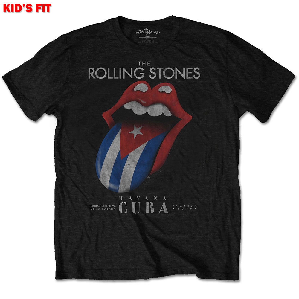 The Rolling Stones Kids T-Shirt: Havana Cuba (7-8 Years)