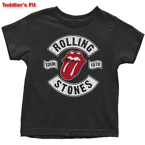 The Rolling Stones Kids Toddler T-Shirt: US Tour 1978 (5 Years)