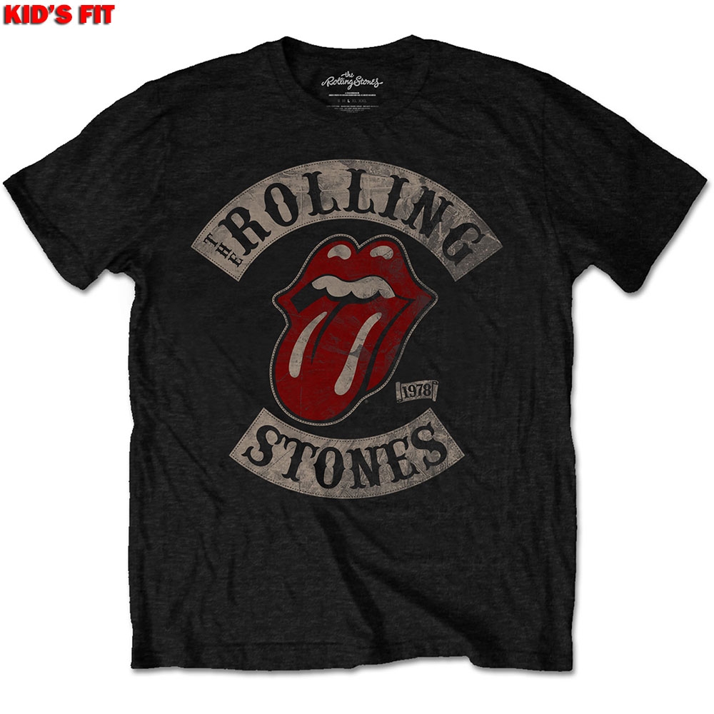The Rolling Stones Kids T-Shirt: Tour 78 (11-12 Years)