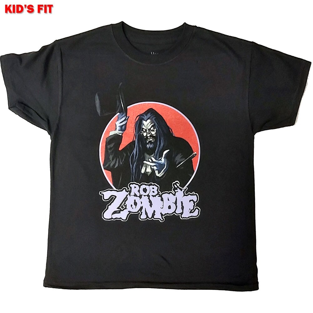 Rob Zombie Kids T-Shirt: Magician (11-12 Years)