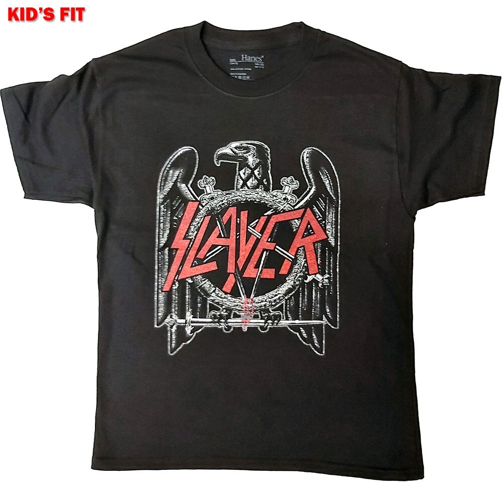 Slayer Kids T-Shirt: Black Eagle (9-10 Years)