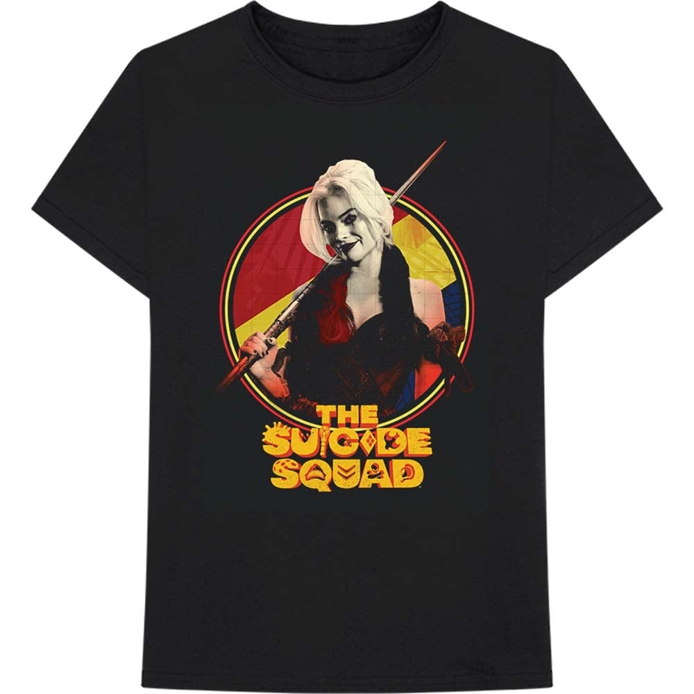 The Suicide Squad Unisex T-Shirt: Harley Framed (Medium)