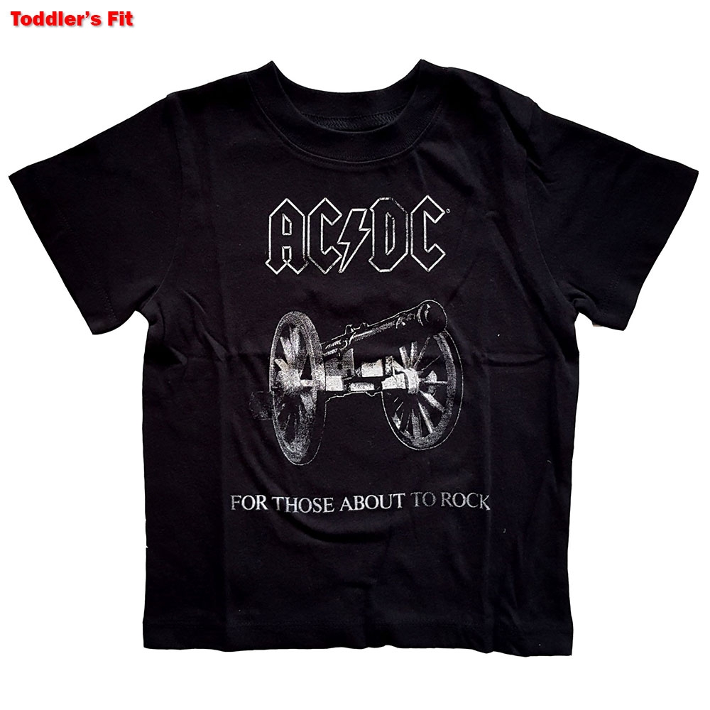AC/DC Kids Toddler T-Shirt: About to Rock (4 Years)