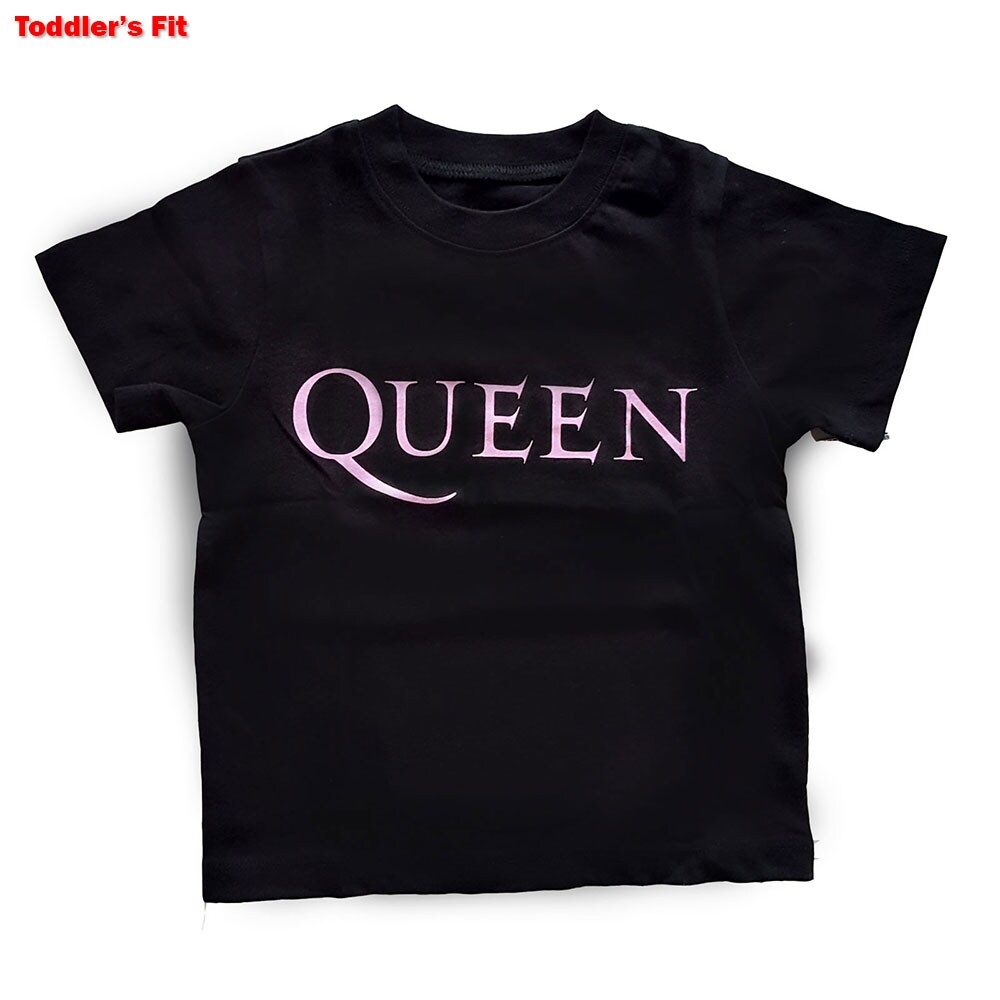 Queen Kids Toddler T-Shirt: Pink Logo (24 Months)