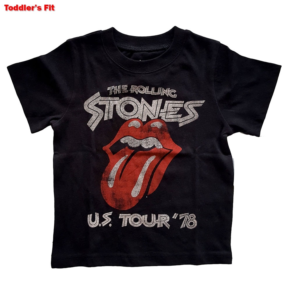 The Rolling Stones Kids Toddler T-Shirt: US Tour '78 (3 Years)