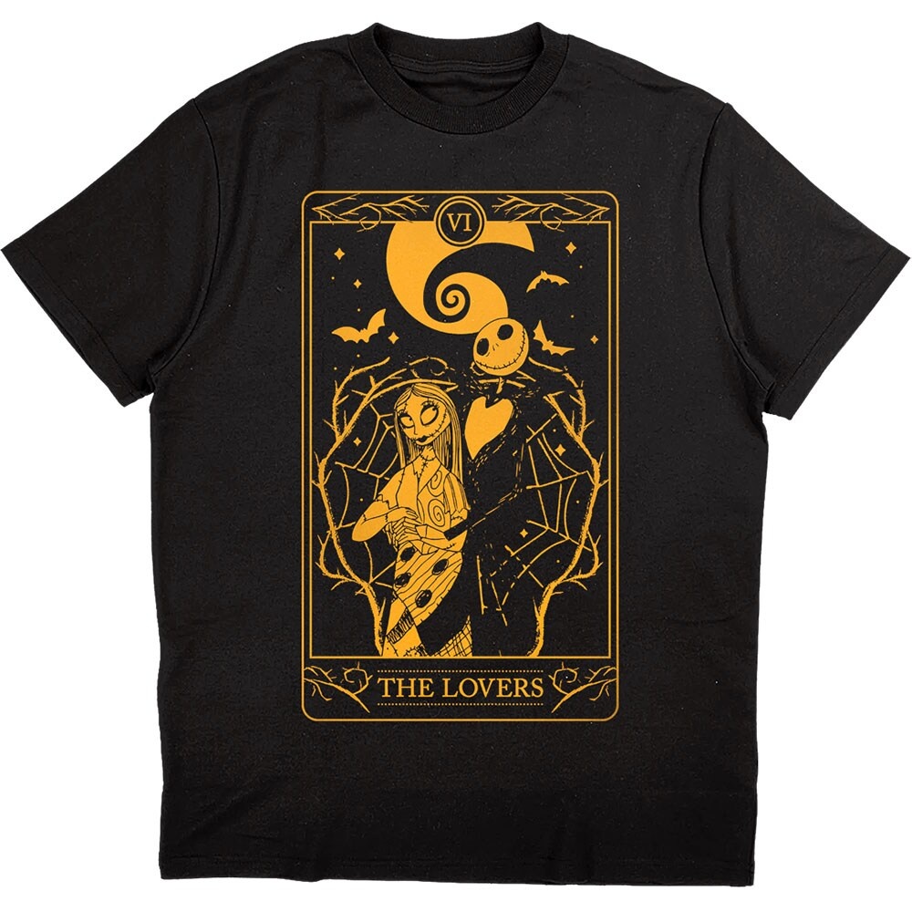 Disney Unisex Tee: The Nightmare Before Christmas Jack & Sally Lovers (X-Large)