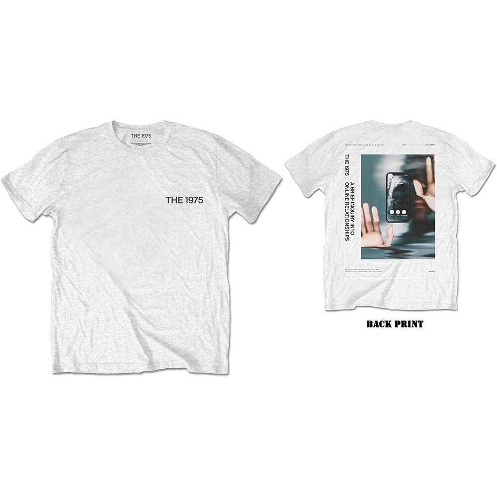 The 1975 Unisex T-Shirt: ABIIOR Side Face Time (Back Print) (Large)