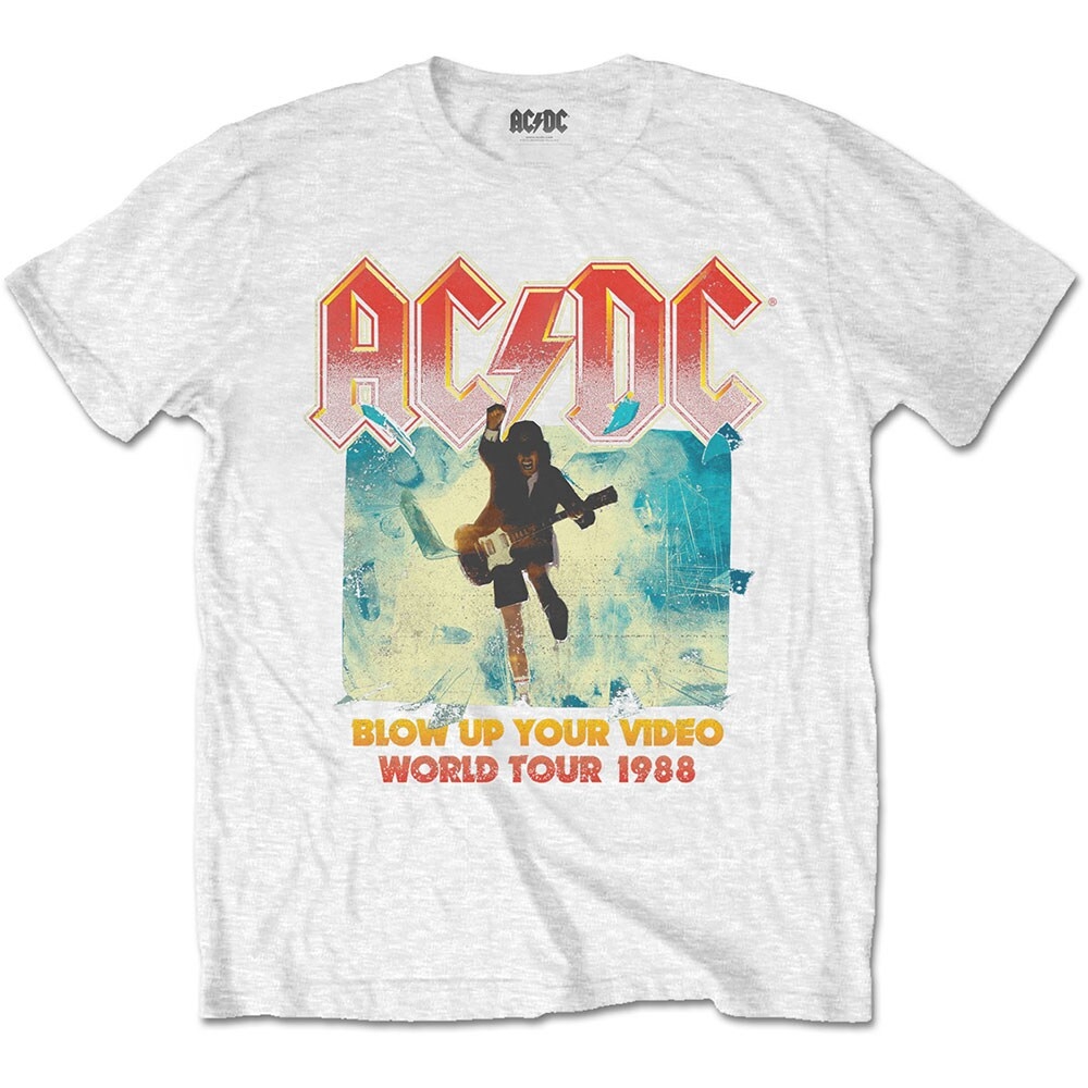 AC/DC Unisex T-Shirt: Blow Up Your Video (Large)