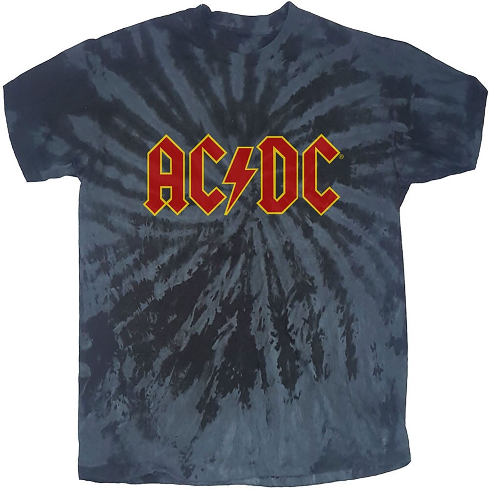 AC/DC Unisex T-Shirt: Logo (Dip-Dye) (X-Large)