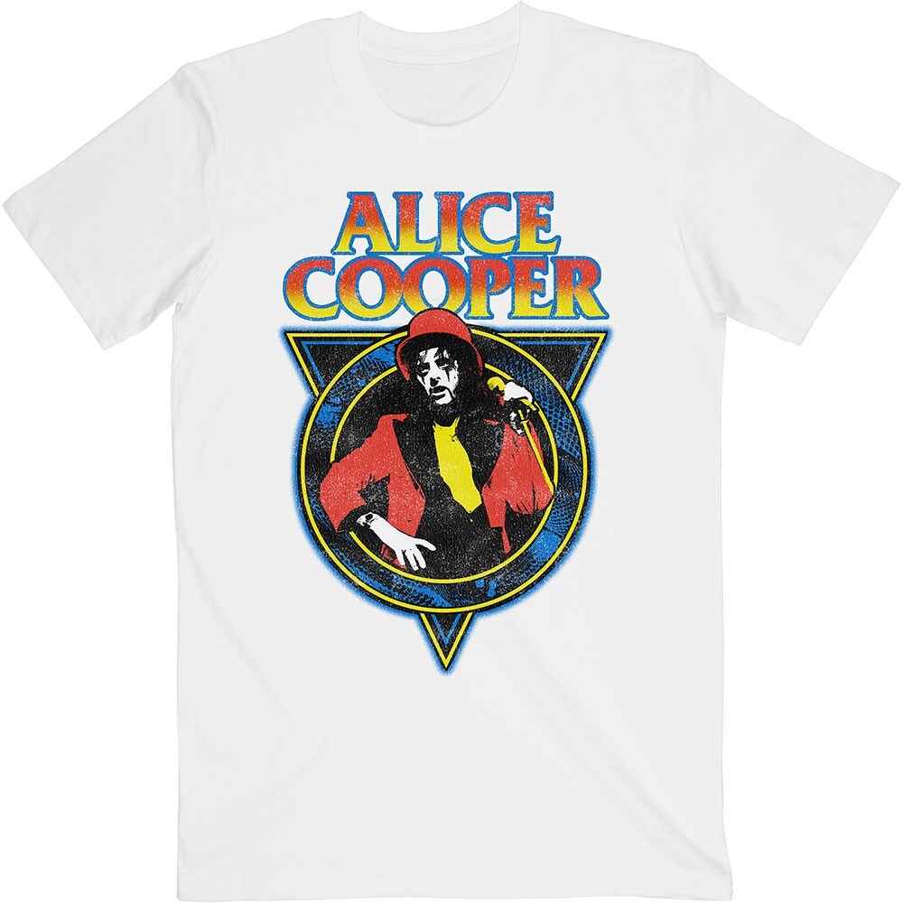 Alice Cooper Unisex T-Shirt: Snakeskin (Medium)