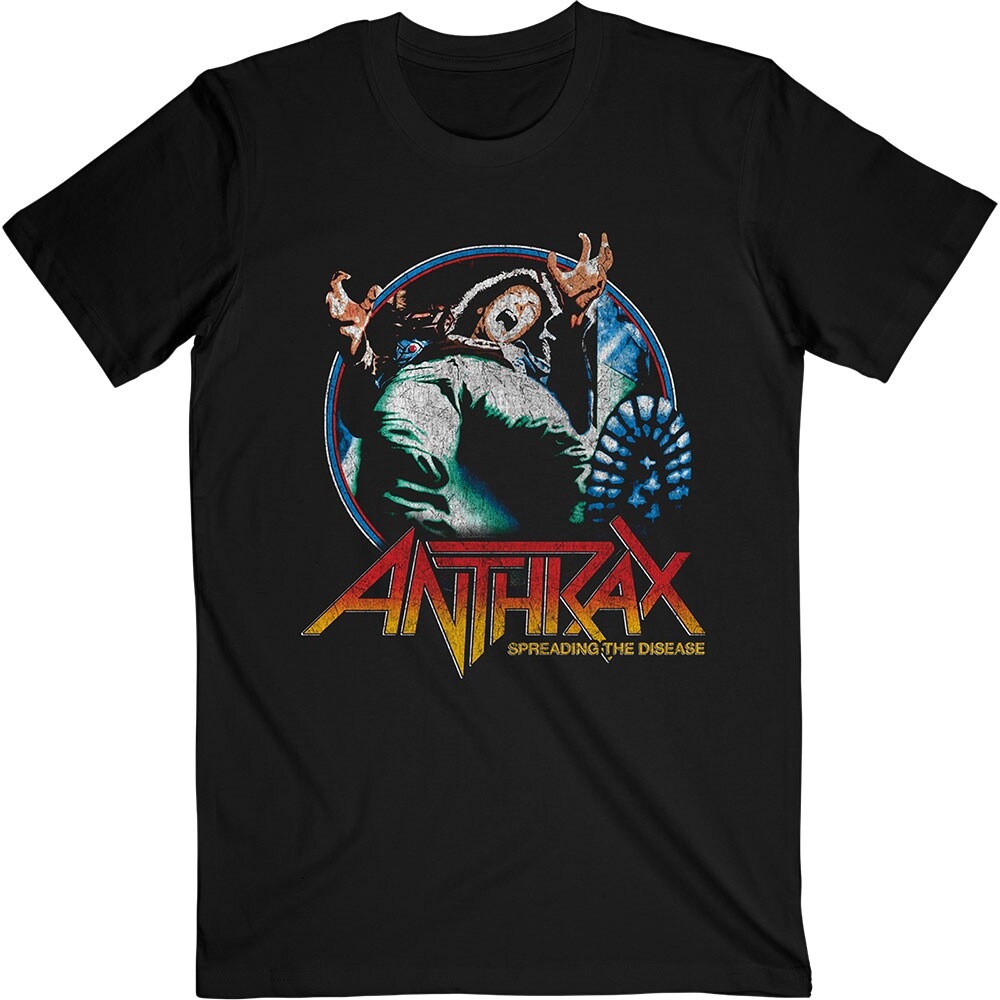 Anthrax Unisex T-Shirt: Spreading Vignette (X-Large)
