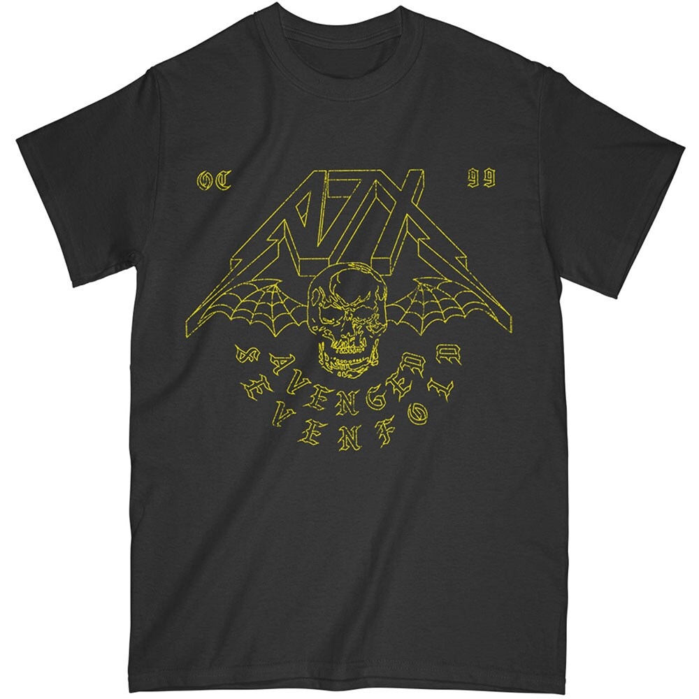 Avenged Sevenfold Unisex T-Shirt: Webbed Wings (Small)