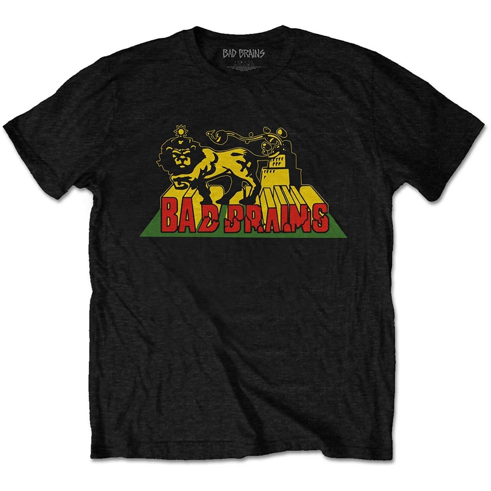 Bad Brains Unisex T-Shirt: Lion Crush (X-Large)