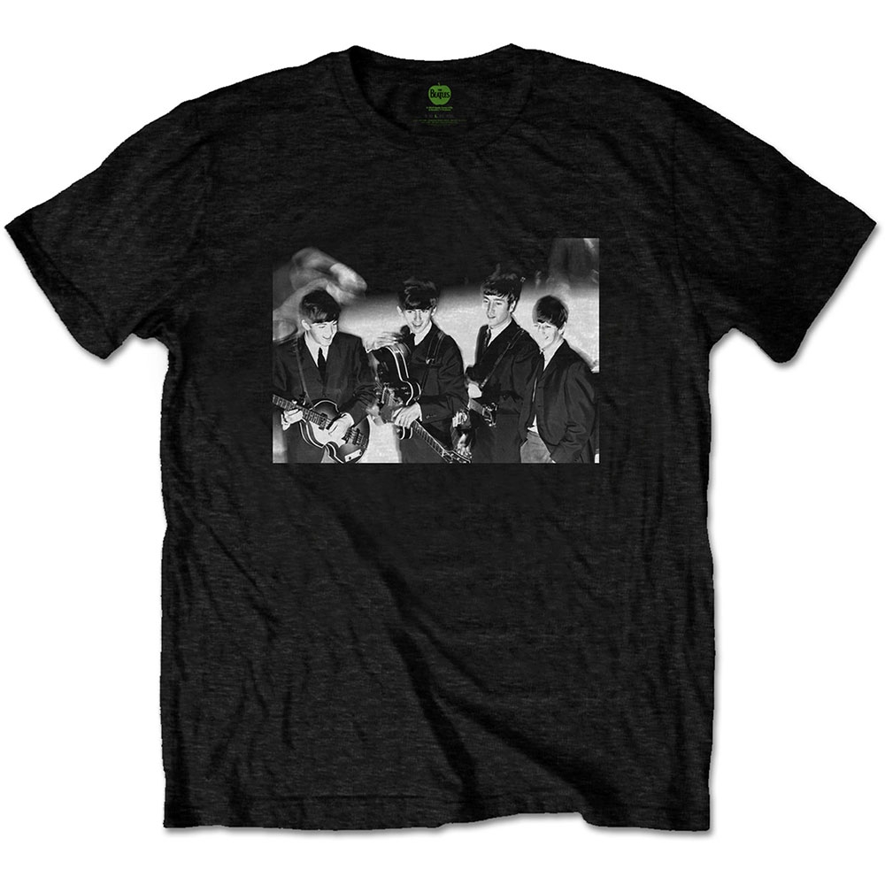 The Beatles Unisex T-Shirt: Smiles Photo (Small)