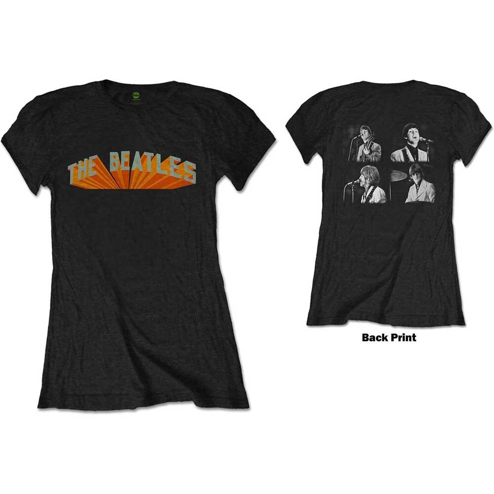 The Beatles Ladies T-Shirt: Live in Japan (Back Print) (Medium)