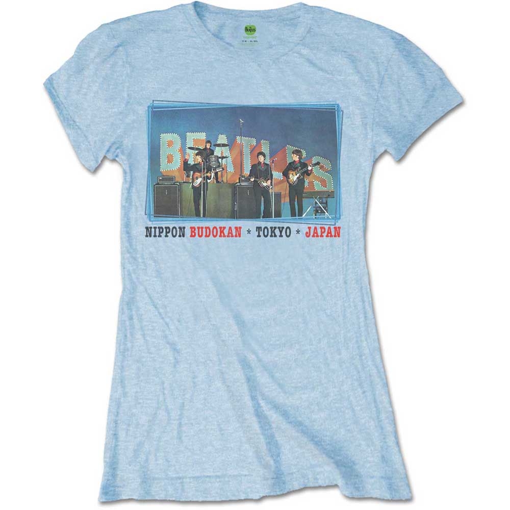 The Beatles Ladies T-Shirt: Nippon Budokan (Medium)