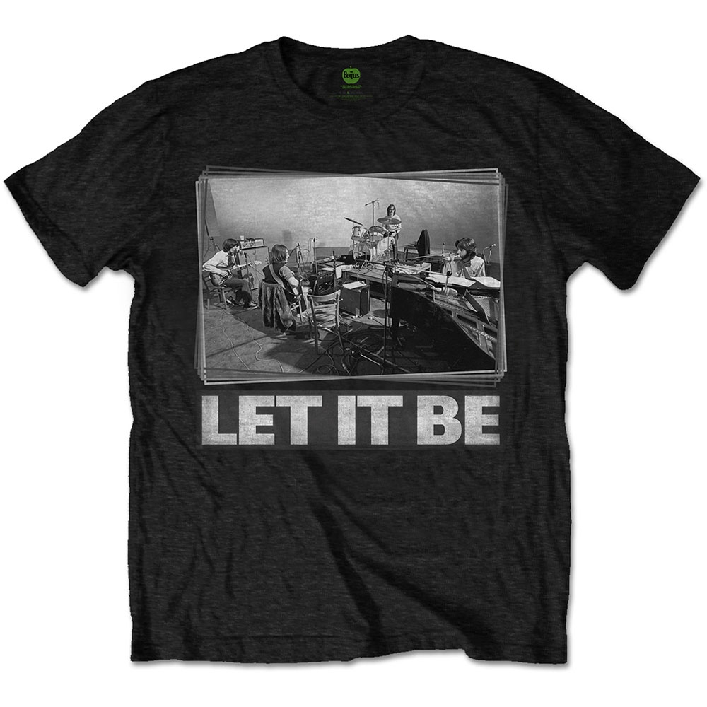 The Beatles Unisex T-Shirt: Let It Be Studio (X-Large)