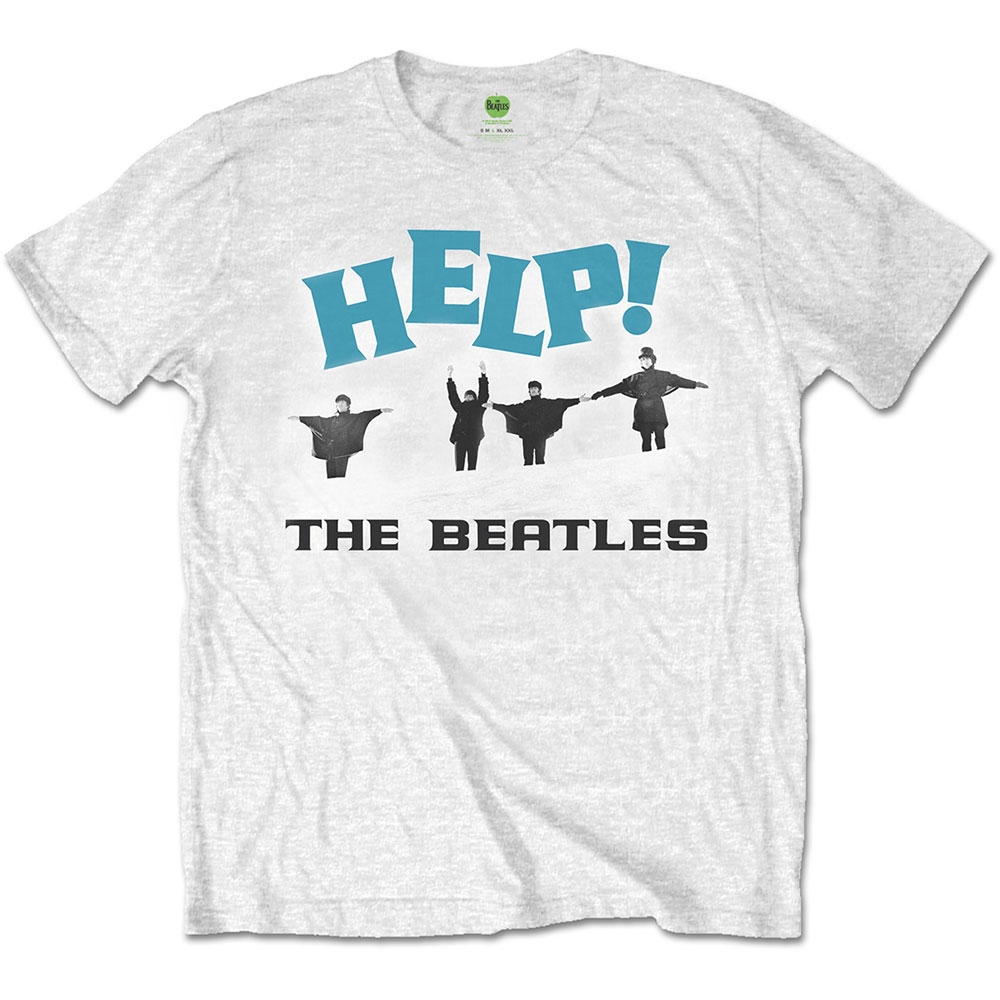 The Beatles Unisex T-Shirt: Help! Snow (X-Large)