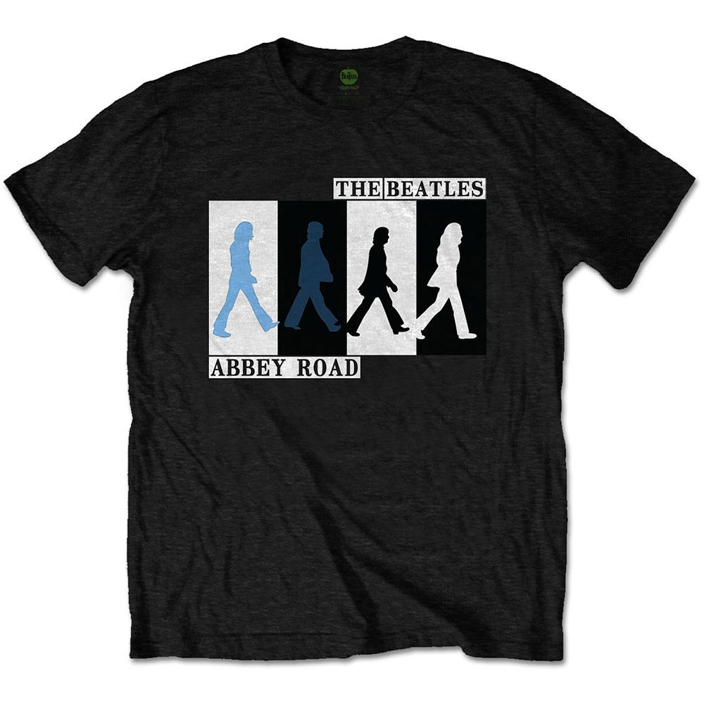 The Beatles Unisex T-Shirt: Abbey Road Colours Crossing (Small)