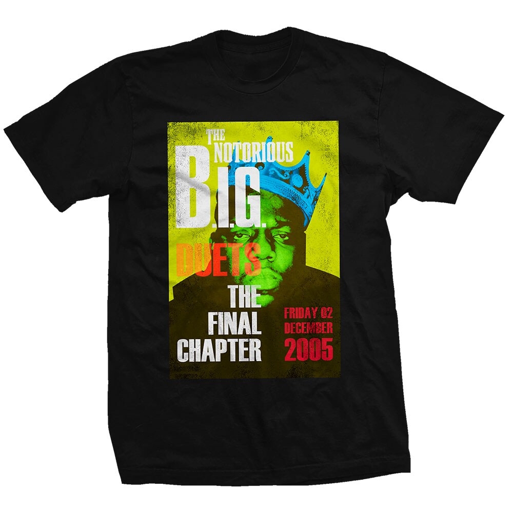 Biggie Smalls Unisex T-Shirt: Final Chapter (Large)