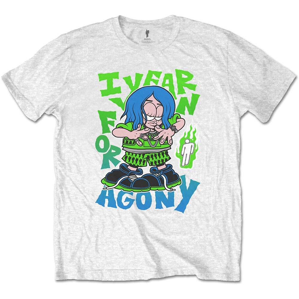 Billie Eilish Unisex T-Shirt: Agony (X-Large)