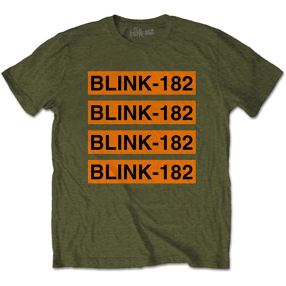 Blink-182 Unisex T-Shirt: Log Repeat (Medium)