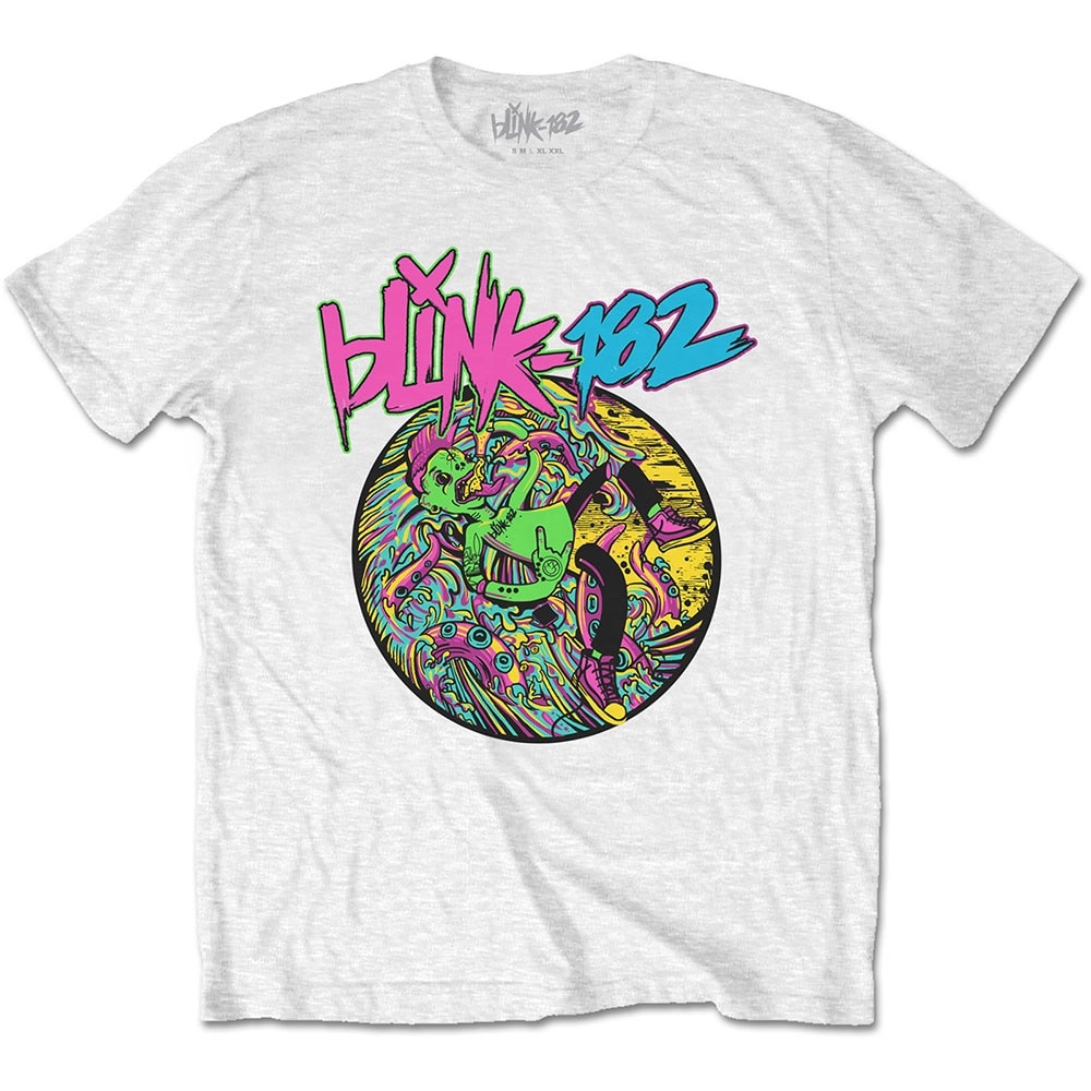 Blink-182 Unisex T-Shirt: Overboard Event (Medium)
