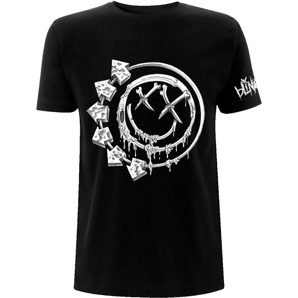 Blink-182 Unisex T-Shirt: Bones (Medium)