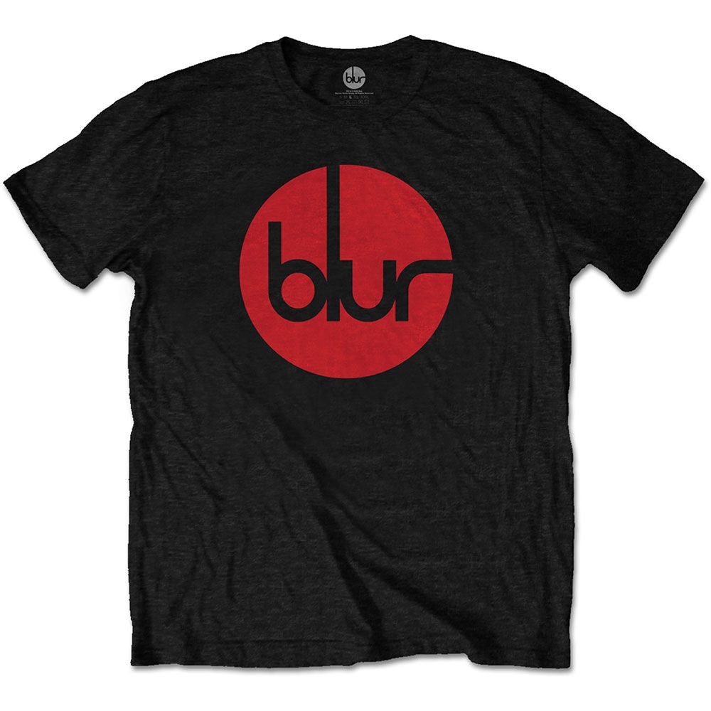 Blur Unisex T-Shirt: Circle Logo (X-Large)