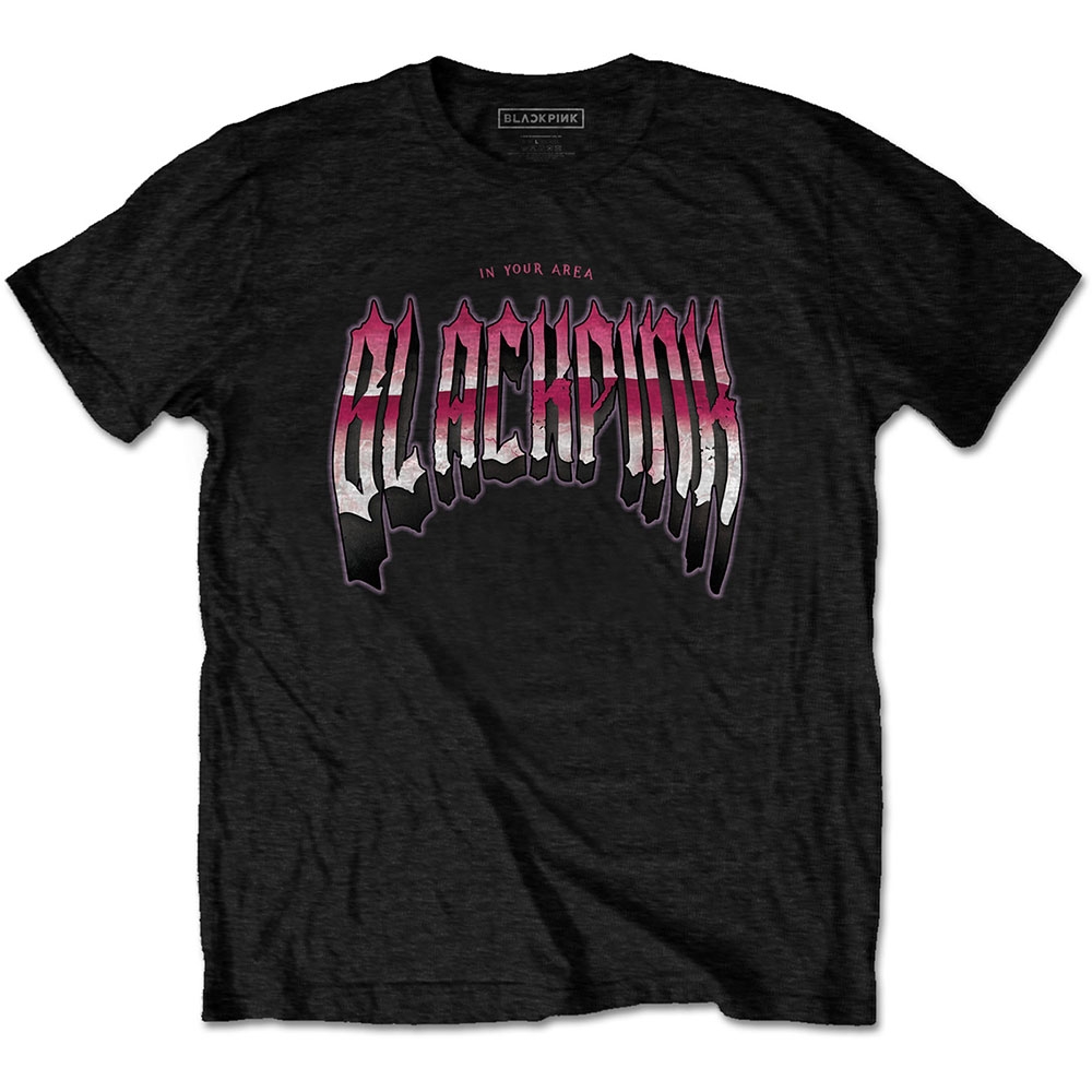 BlackPink Unisex T-Shirt: Gothic (Large)