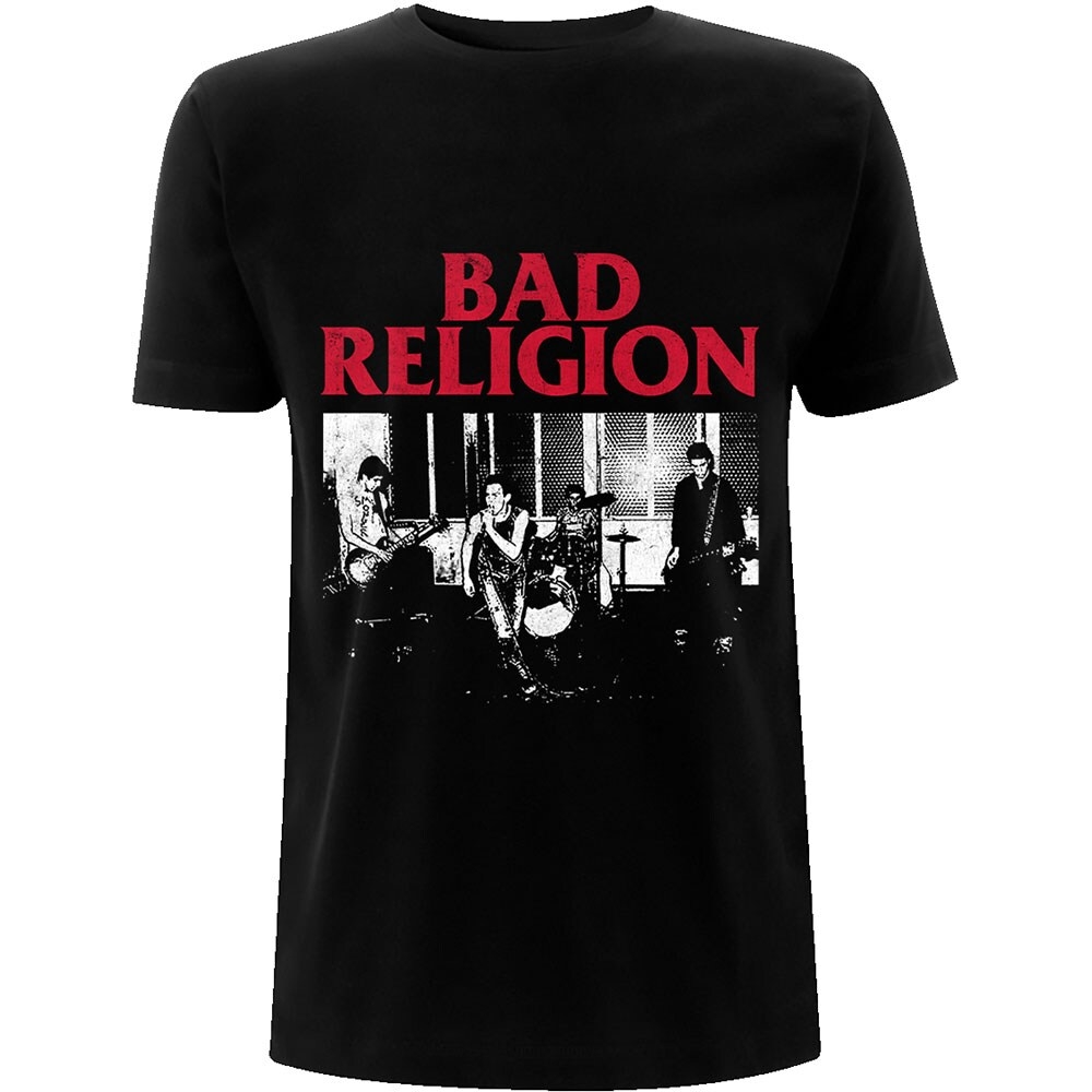 Bad Religion Unisex T-Shirt: Live 1980 (X-Large)