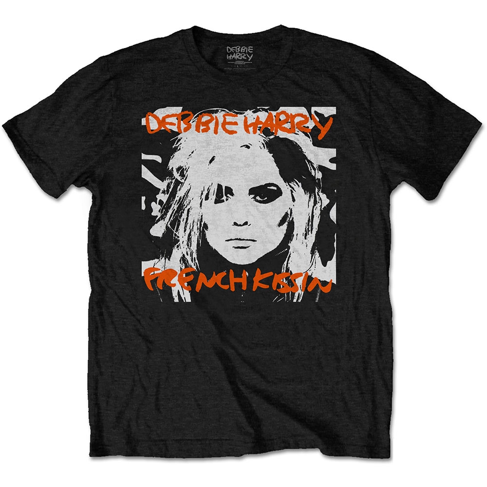 Debbie Harry Unisex T-Shirt: French Kissin' (Large)