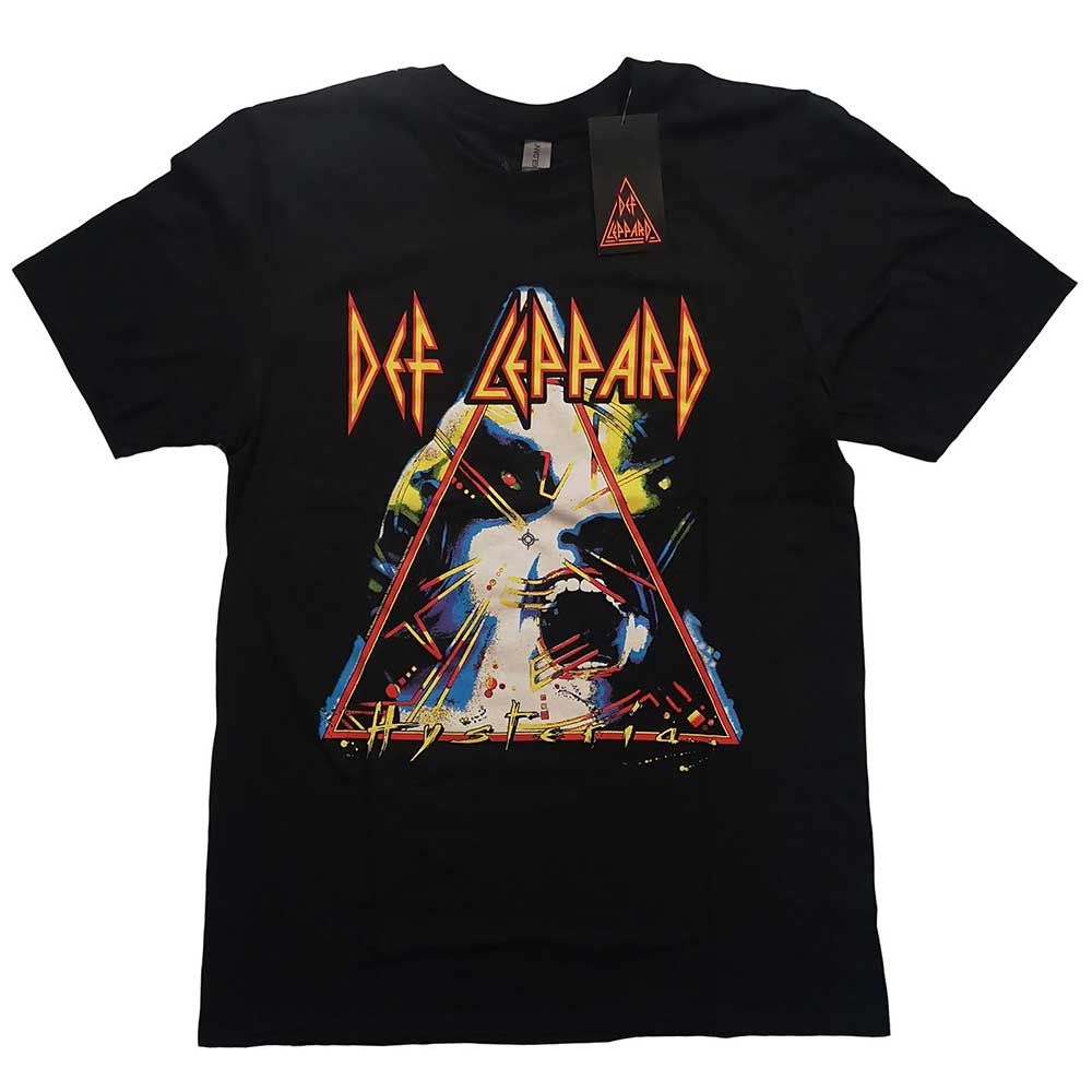 Def Leppard Unisex T-Shirt: Hysteria (Small)