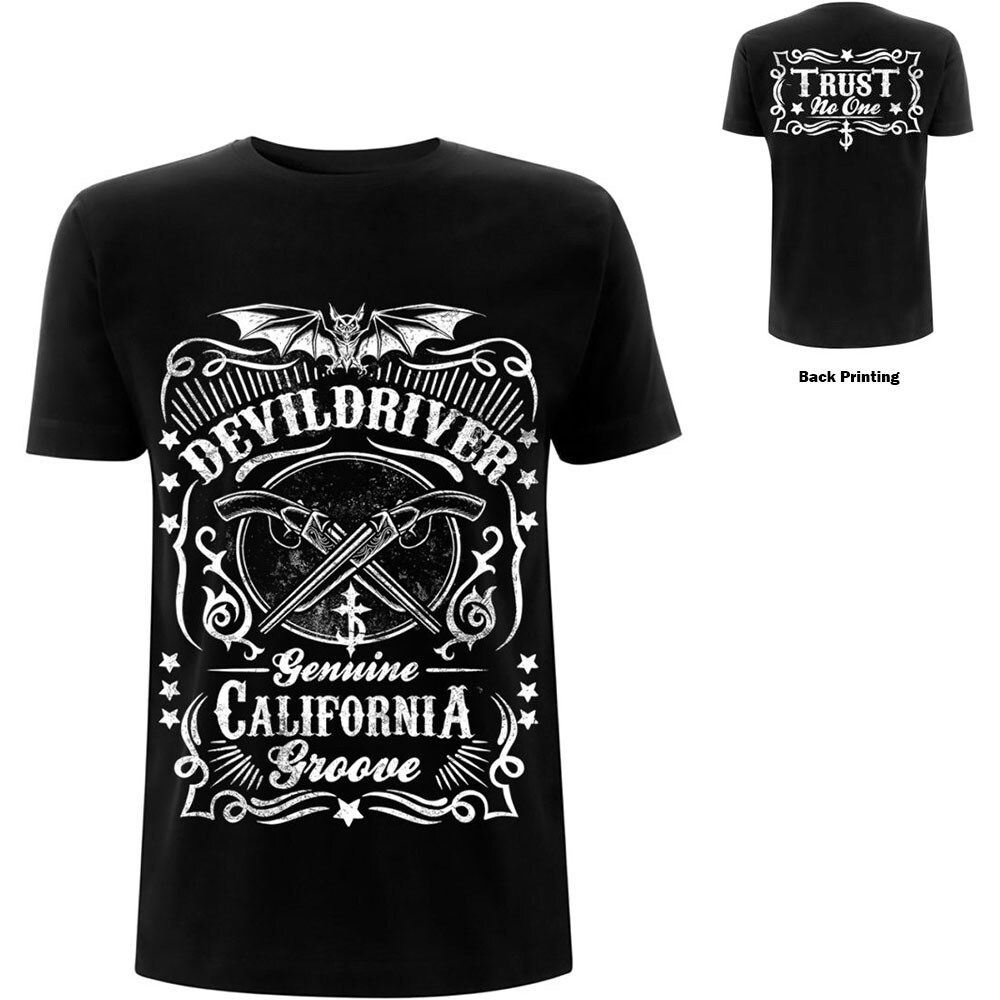 DevilDriver Unisex T-Shirt: Sawed Off (Back Print) (Medium)
