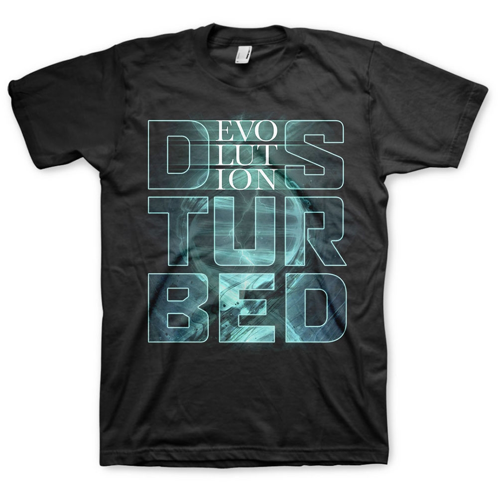 Disturbed Unisex T-Shirt: Evolution (Medium)