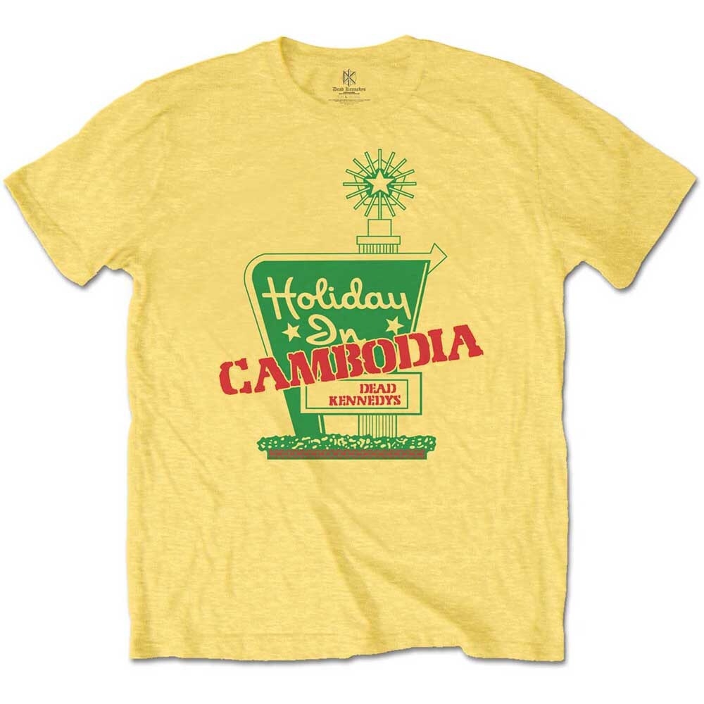 Dead Kennedys Unisex T-Shirt: Holiday in Cambodia (Medium)